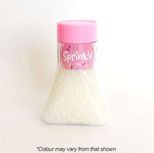 Sprink'd Sprinkles - Rock Sugar White - Click Image to Close